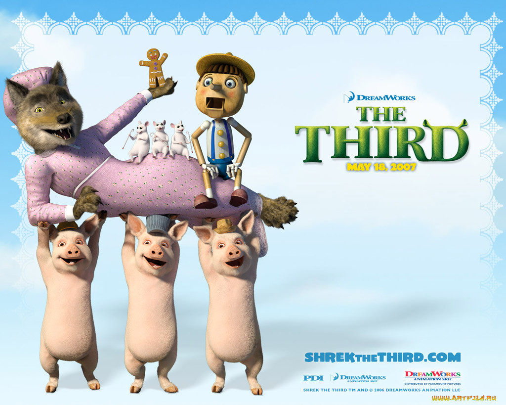 , shrek, the, third